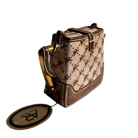 NWT Annie Rowe The Village Western House Collectible Purse Teapot - Picture 3 of 12